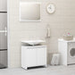 Bathroom Furniture Set White Engineered Wood Medium