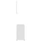 Bathroom Furniture Set White Engineered Wood Medium