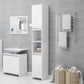Bathroom Furniture Set White Engineered Wood Medium