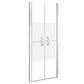 Shower Door Half Frosted ESG 29.9"x74.8"
