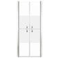 Shower Door Half Frosted ESG 35.8"x74.8"