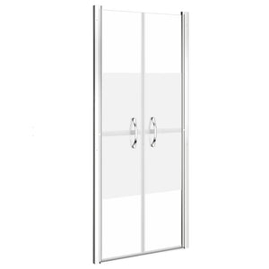 Shower Door Half Frosted ESG 39.8"x74.8"