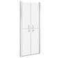 Shower Door Frosted ESG 29.9"x74.8"