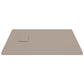Shower Base Tray SMC Brown 35.4"x35.4"