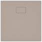 Shower Base Tray SMC Brown 35.4"x35.4"