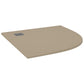 Shower Base Tray SMC Brown 35.4x35.4"