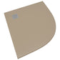 Shower Base Tray SMC Brown 35.4x35.4"
