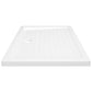 Shower Base Tray with Dots White 35.4"x27.6"x1.6" ABS
