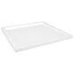 Shower Base Tray with Dots White 35.4"x35.4"x1.6" ABS