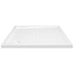 Shower Base Tray with Dots White 35.4"x35.4"x1.6" ABS