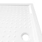 Shower Base Tray with Dots White 31.5"x47.2"x1.6" ABS