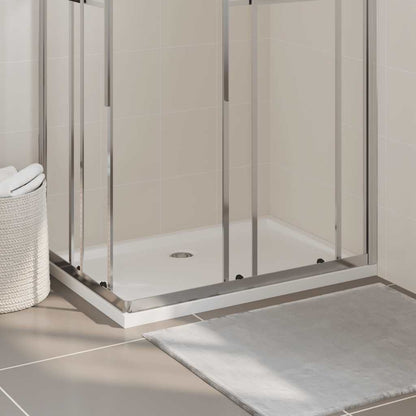 Rectangular ABS Shower Base Tray White 27.6"x39.4"