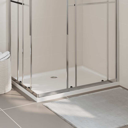 Rectangular ABS Shower Base Tray White 31.5"x43.3"