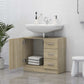 Sink Cabinet Sonoma Oak Engineered Wood 24.8x11.8x21.3 in Storage