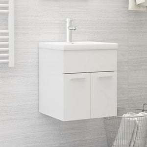 Sink Cabinet High gloss white Engineered wood Sink Cabinet