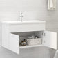 Sink Cabinet White Engineered Wood Medium Sink Cabinet