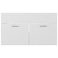 Sink Cabinet White Engineered Wood Medium Sink Cabinet