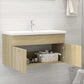 Sink Cabinet Sonoma oak Engineered wood 35.4 x 15.2 x 18.1 in