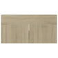 Sink Cabinet Sonoma oak Engineered wood 35.4 x 15.2 x 18.1 in