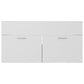 Sink Cabinet White and sonoma oak Engineered wood