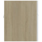 Sink Cabinet White and sonoma oak Engineered wood