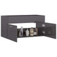 Sink Cabinet High gloss grey Engineered wood Large