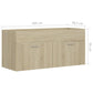 Sink Cabinet Sonoma oak Engineered wood Standard