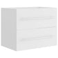Sink Cabinet White Engineered wood Small Bathroom Cabinet