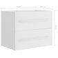 Sink Cabinet White Engineered wood Small Bathroom Cabinet