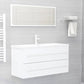 Sink Cabinet White Engineered wood Medium Sink Cabinet