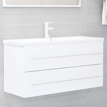 Sink Cabinet White Engineered wood Medium Sink Cabinet