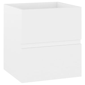 Sink Cabinet White Engineered wood Sink Cabinet Rectangular