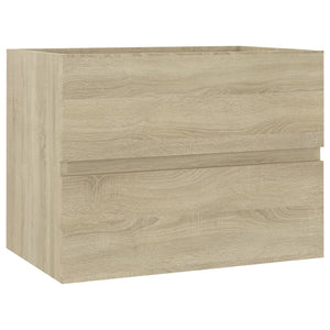 Sink Cabinet Sonoma oak Engineered wood 23.6x15.2x17.7 in