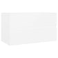 Sink Cabinet White Engineered wood 31.5 x 15.2 x 17.7 in