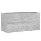 Sink Cabinet Concrete grey Engineered wood 35.4 x 15.2 x 17.7 in