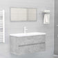 Sink Cabinet Concrete grey Engineered wood 35.4 x 15.2 x 17.7 in