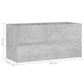 Sink Cabinet Concrete grey Engineered wood 35.4 x 15.2 x 17.7 in