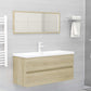 Sink Cabinet Sonoma oak Engineered wood Medium Sink Cabinet