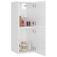 Bathroom Cabinet High gloss white Engineered wood Medium