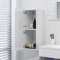 Bathroom Cabinet High gloss white Engineered wood Medium