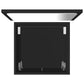 Bathroom Furniture Set Black Engineered wood, Acrylic Medium