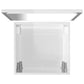 Bathroom Furniture Set High gloss white Engineered wood, Acrylic