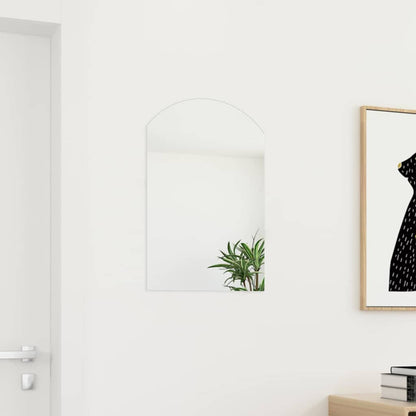 Mirror Transparent Glass Small Mirror Rectangular Modern