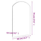 Mirror Transparent Glass Standard Modern Mirror Rectangular
