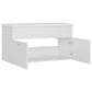 Sink Cabinet With Basin White Engineered Wood Sink Cabinet