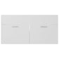 Sink Cabinet With Basin White Engineered Wood Sink Cabinet