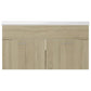 Sink Cabinet With Basin Sonoma oak, White Engineered wood, Ceramic