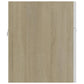 Sink Cabinet With Basin White and sonoma oak