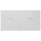 Sink Cabinet With Basin High gloss white Engineered Wood
