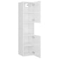 Bathroom Furniture Set High gloss white Engineered wood, acrylic